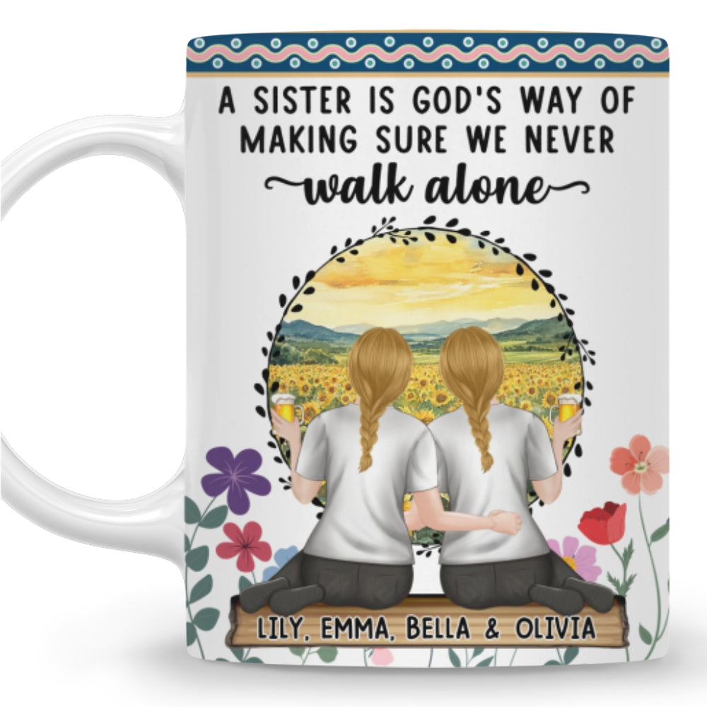 Custom Best Friend, Christmas & Birthday Friendship Keepsake Gift • Our Friendship Is A Treasure I Cherish - Personalized Coffee Mug