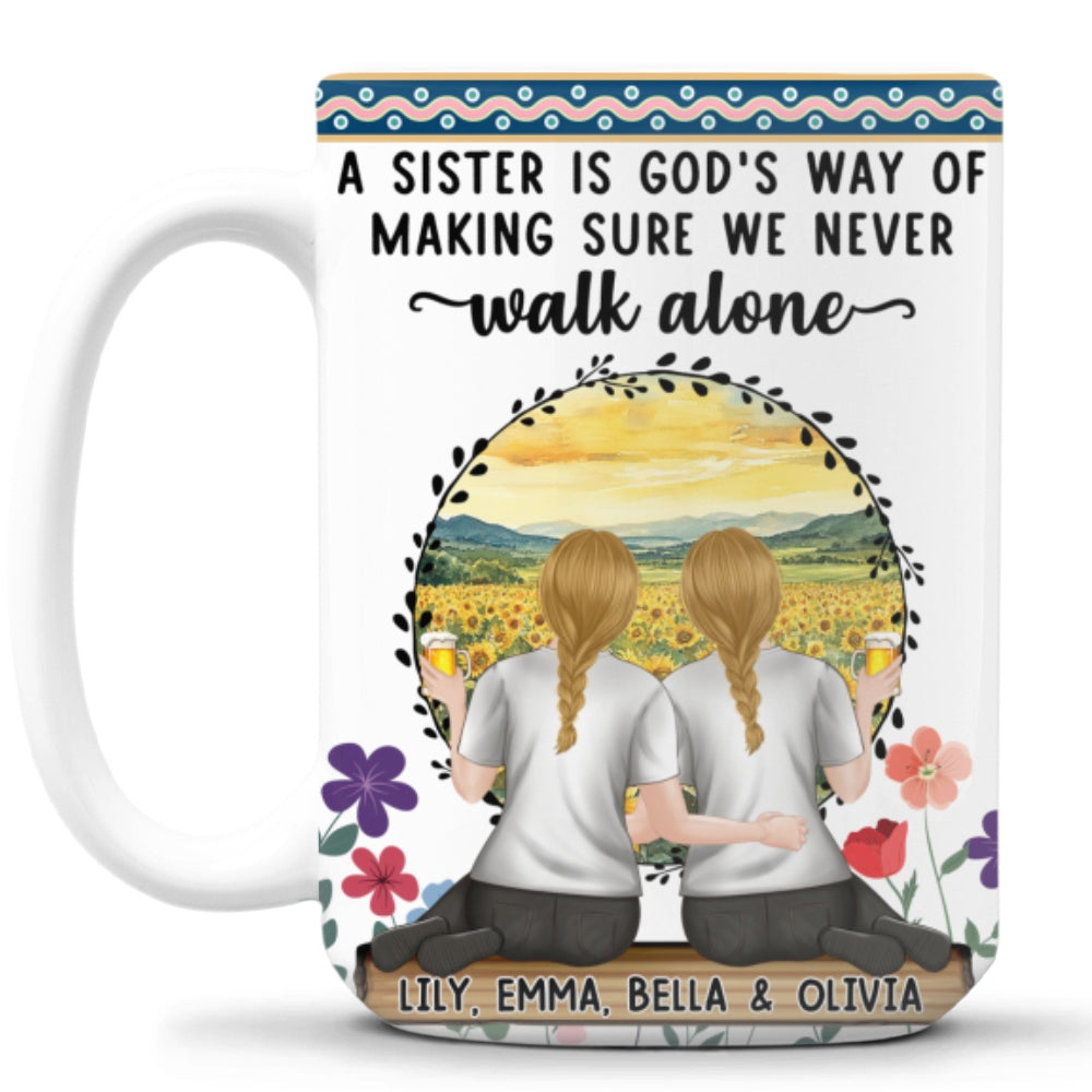 Custom Best Friend, Christmas & Birthday Friendship Keepsake Gift • Our Friendship Is A Treasure I Cherish - Personalized Coffee Mug
