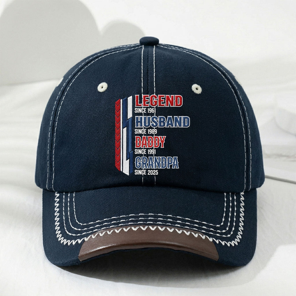 Belongs To Legend - Personalized Vintage Soft Baseball Cap