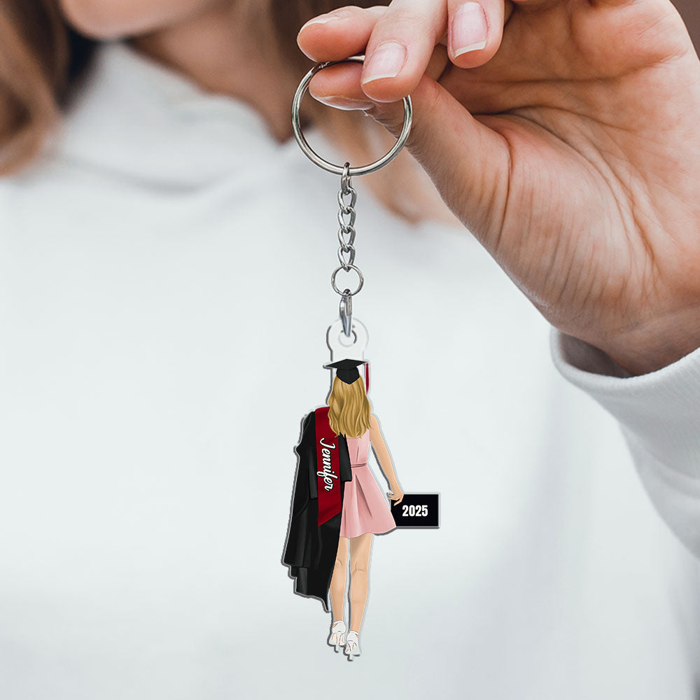 Happy Graduation 2025 - Personalized Acrylic Keychain