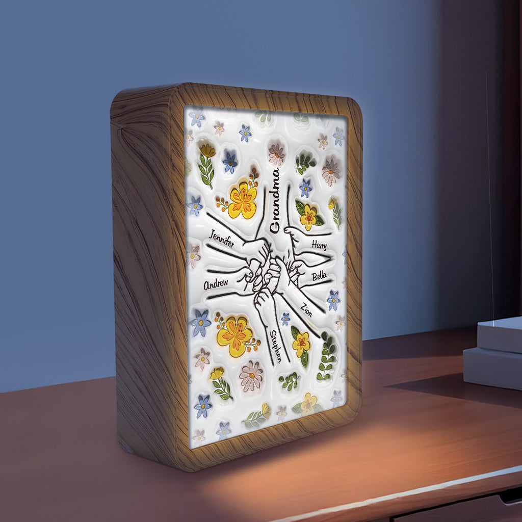 Hold Our Hand - Personalized Magic Mirror