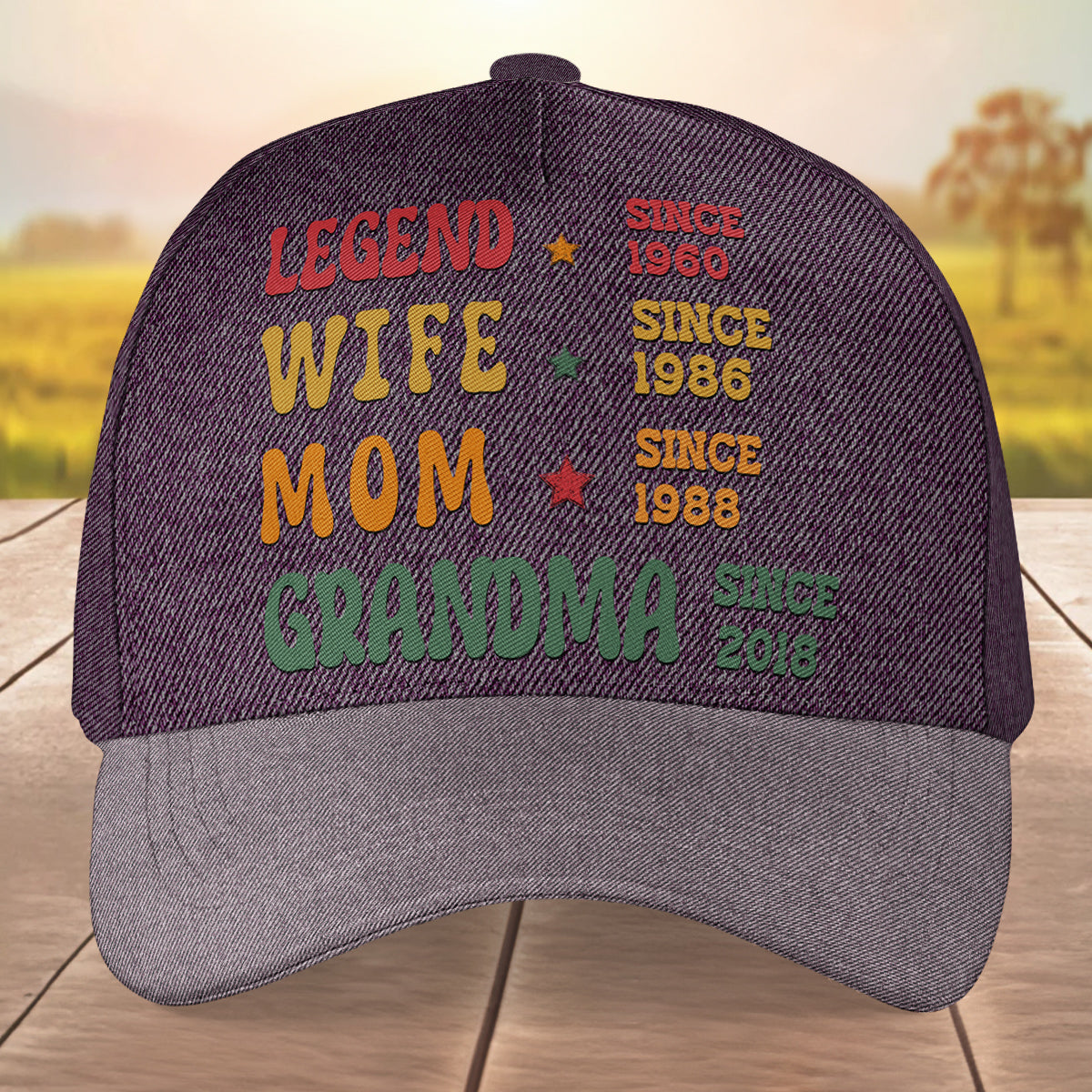 The Legendary Woman - Personalized Classic Cap