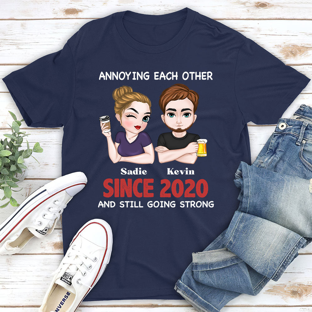Custom Christmas Anniversary Keepsake Gifts For Husband • Loving You - Personalized Shirt