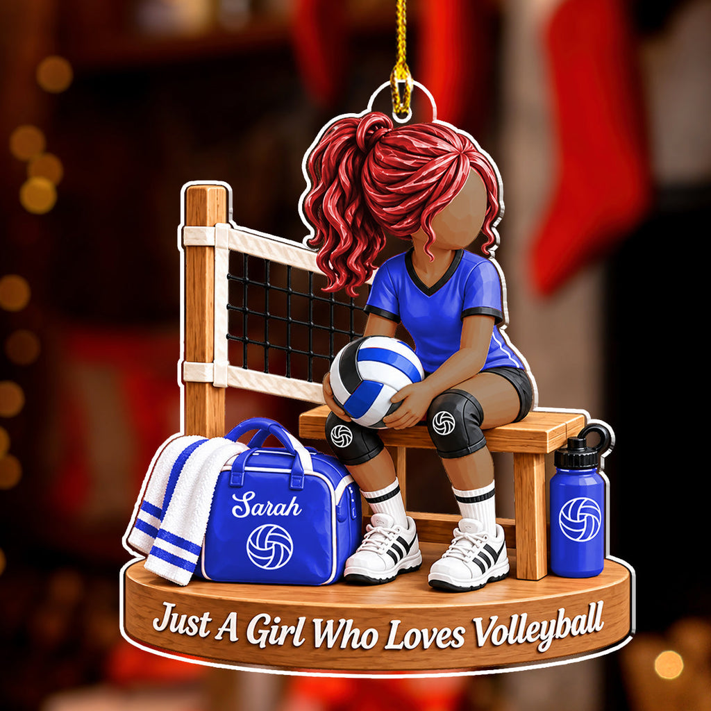 Play Hard Dream Even Bigger - Personalized Acrylic Ornament