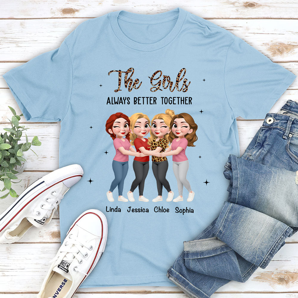 Custom Christmas & Birthday Gift For Sister • The Girls - Personalized Shirt
