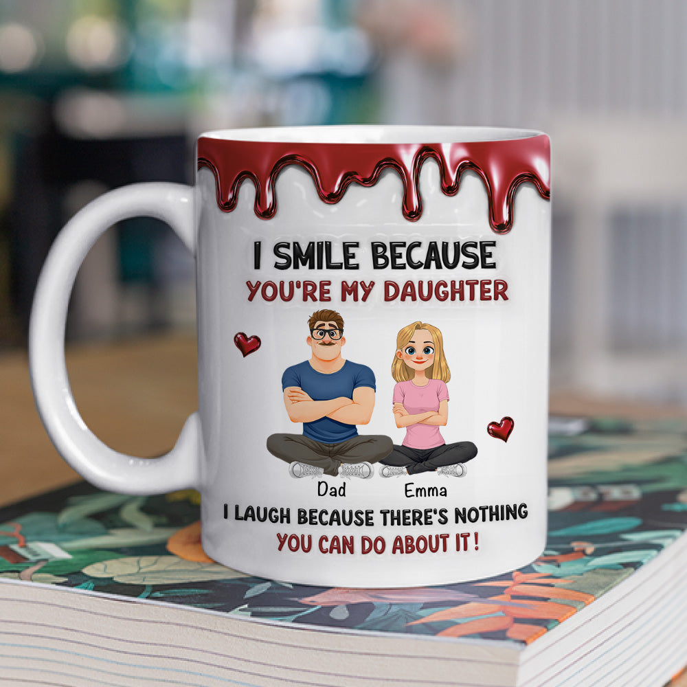 Custom Christmas & Birthday Keepsake Gift • A Bond Like No Other - Personalized 3D Inflated Effect Mug