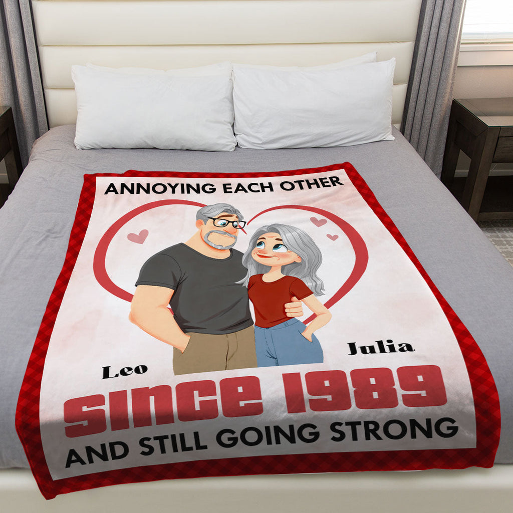 Forever With You - Personalized Fleece Blanket
