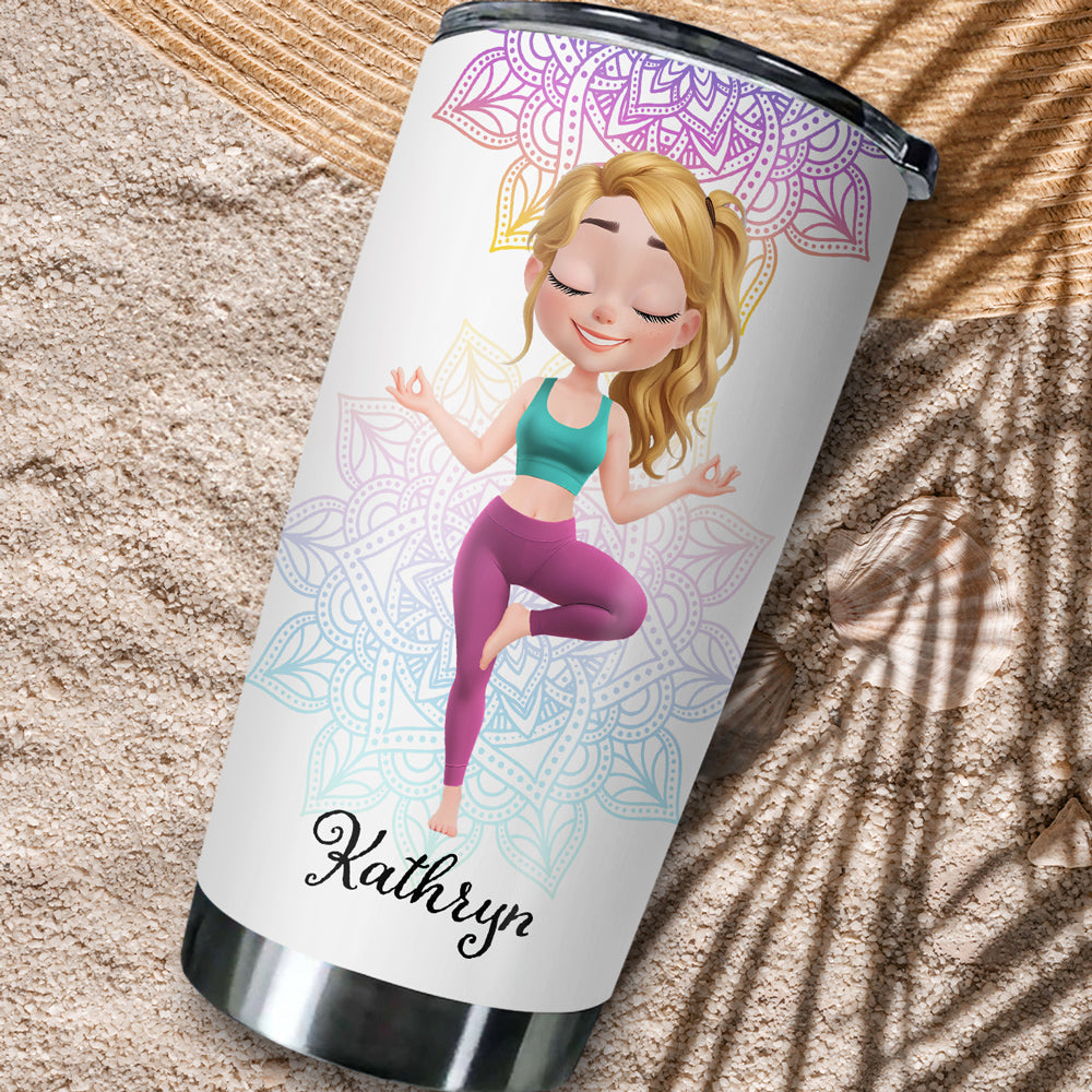 I Tell Myself - Personalized Tumbler