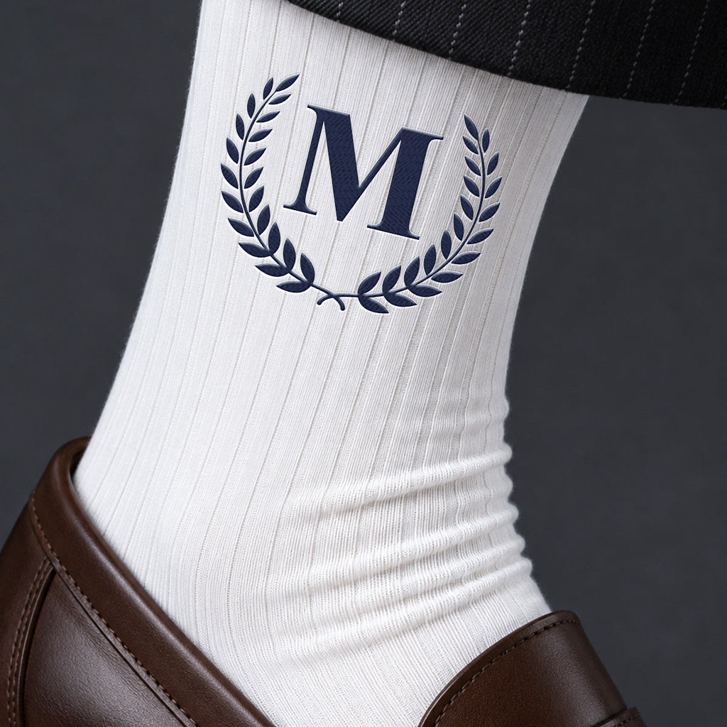 The Man - Personalized Men Socks - Gifts For Groomsmen, Wedding Gifts