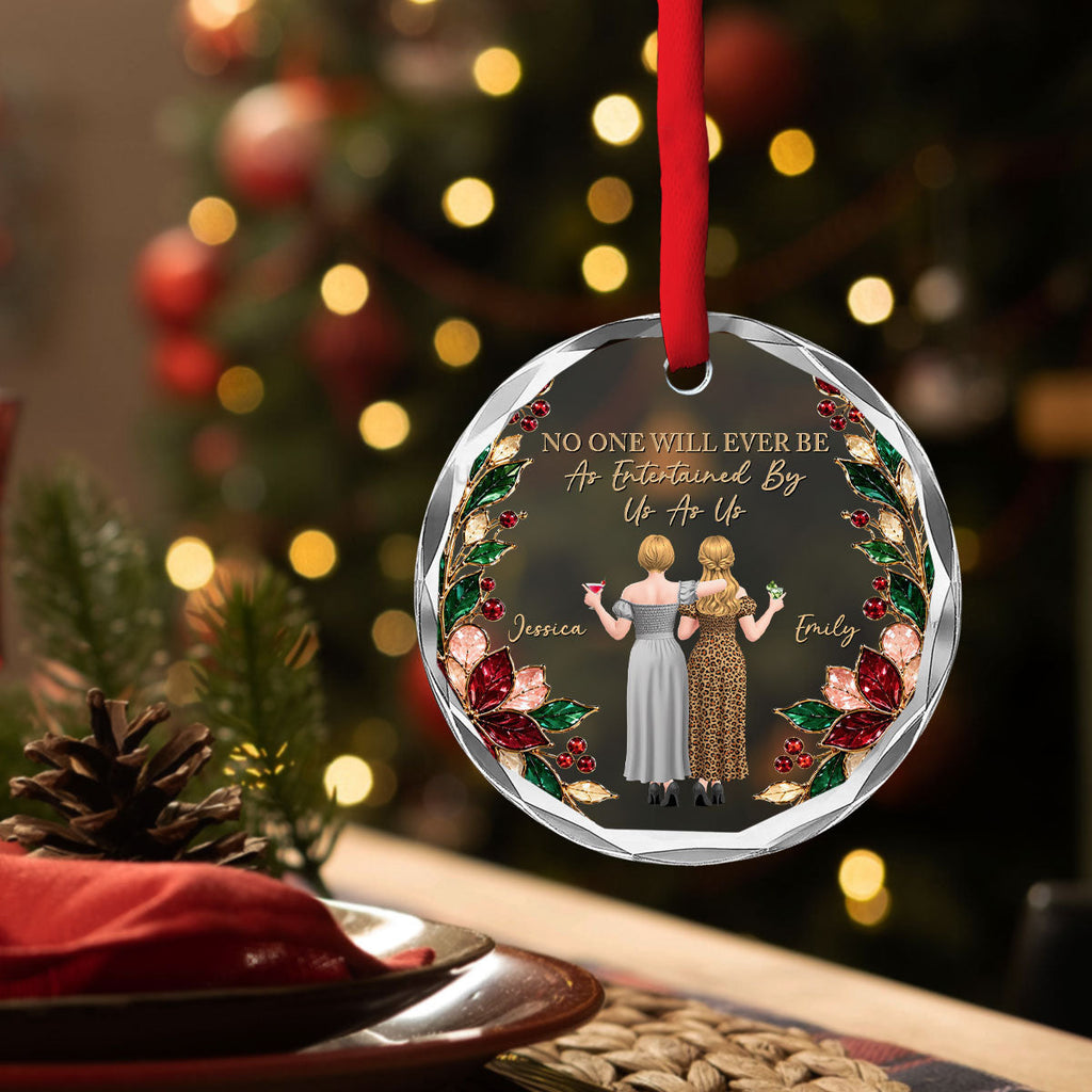 Custom Keepsake Christmas Ornament •  No One Will Ever Be - Personalized Glass Ornament