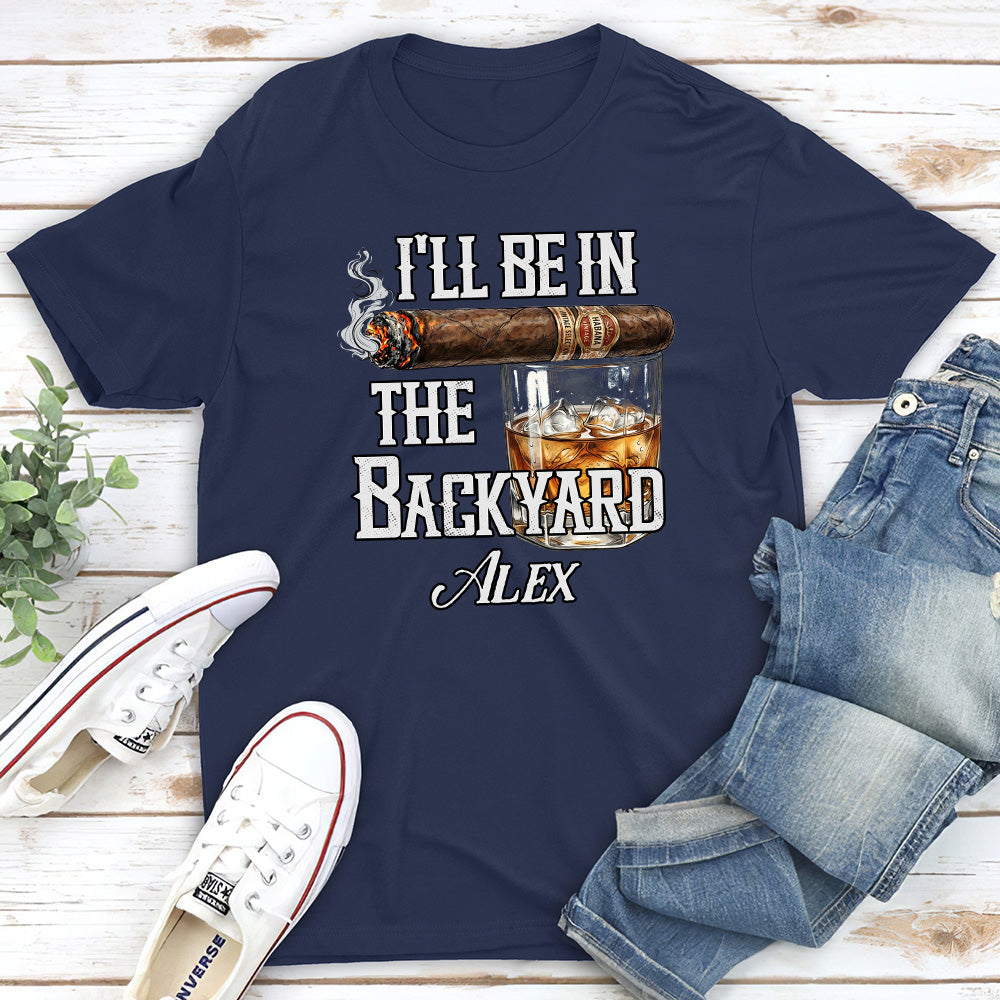 Custom Christmas & Birthday Keepsake Gift • There Will Be Me In The Backyard - Personalized Shirt