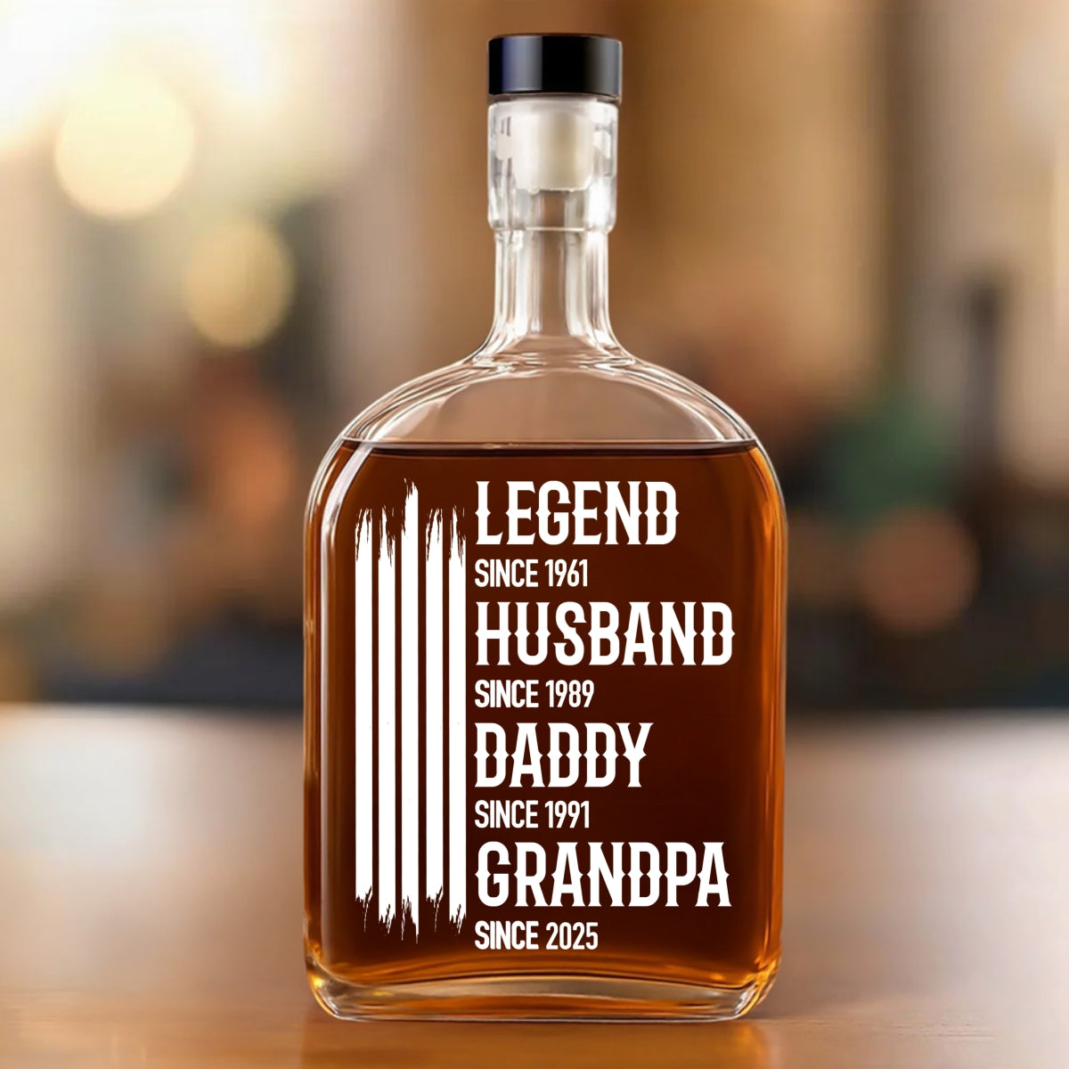The Original Legend - Personalized Spirits Decanter