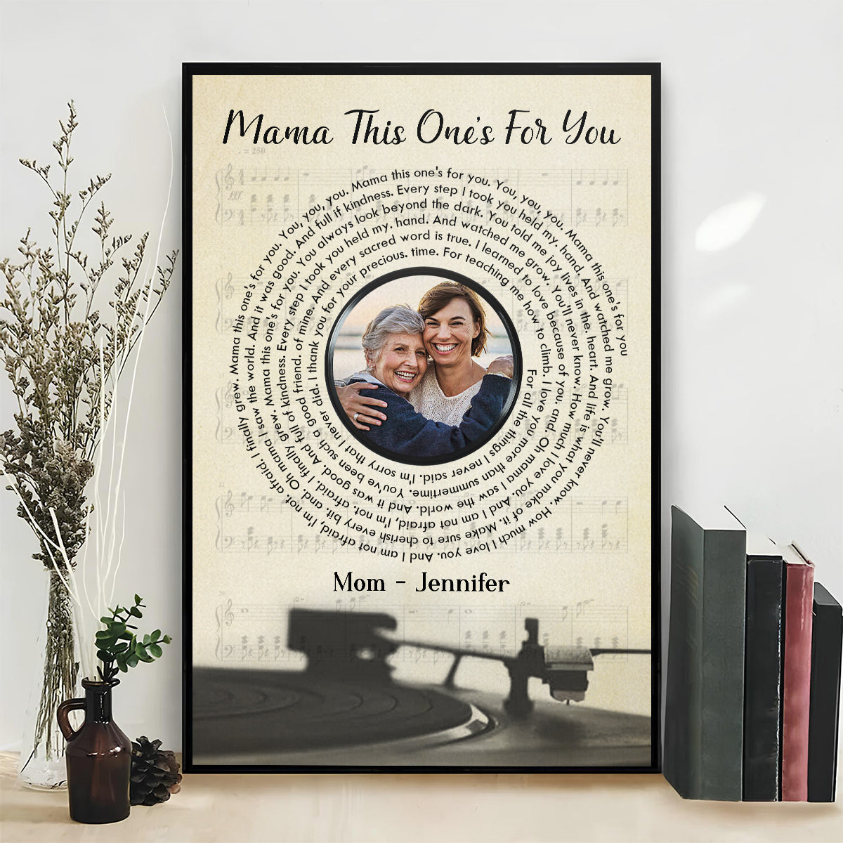 This Is For You Mom - Personalized Poster
