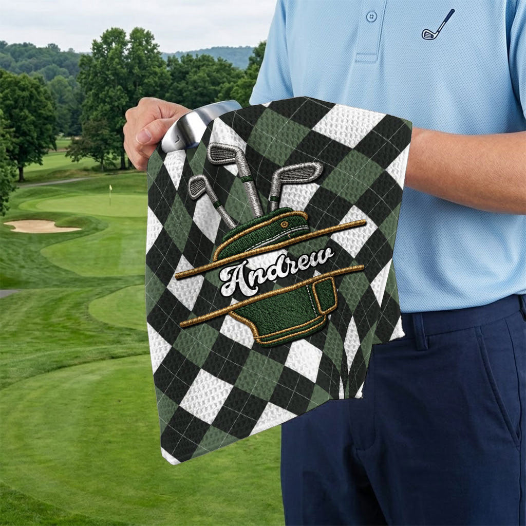 Golf Club - Personalized Golf Towel