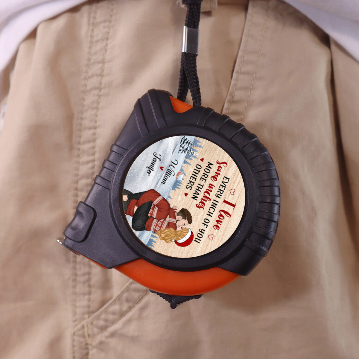 Love Every Inch - Personalized Tape Measure