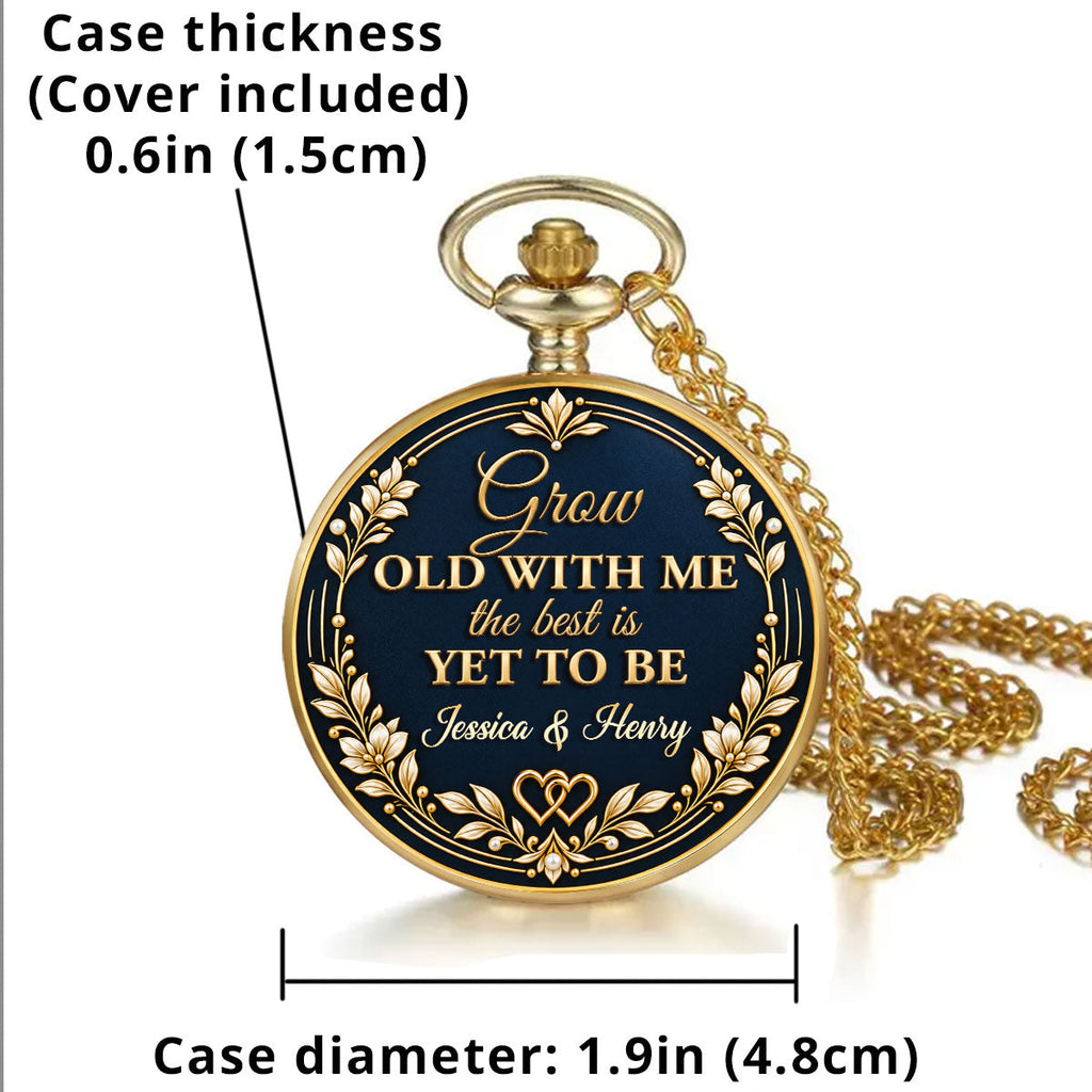 Life Together - Personalized Print Pocket Watch
