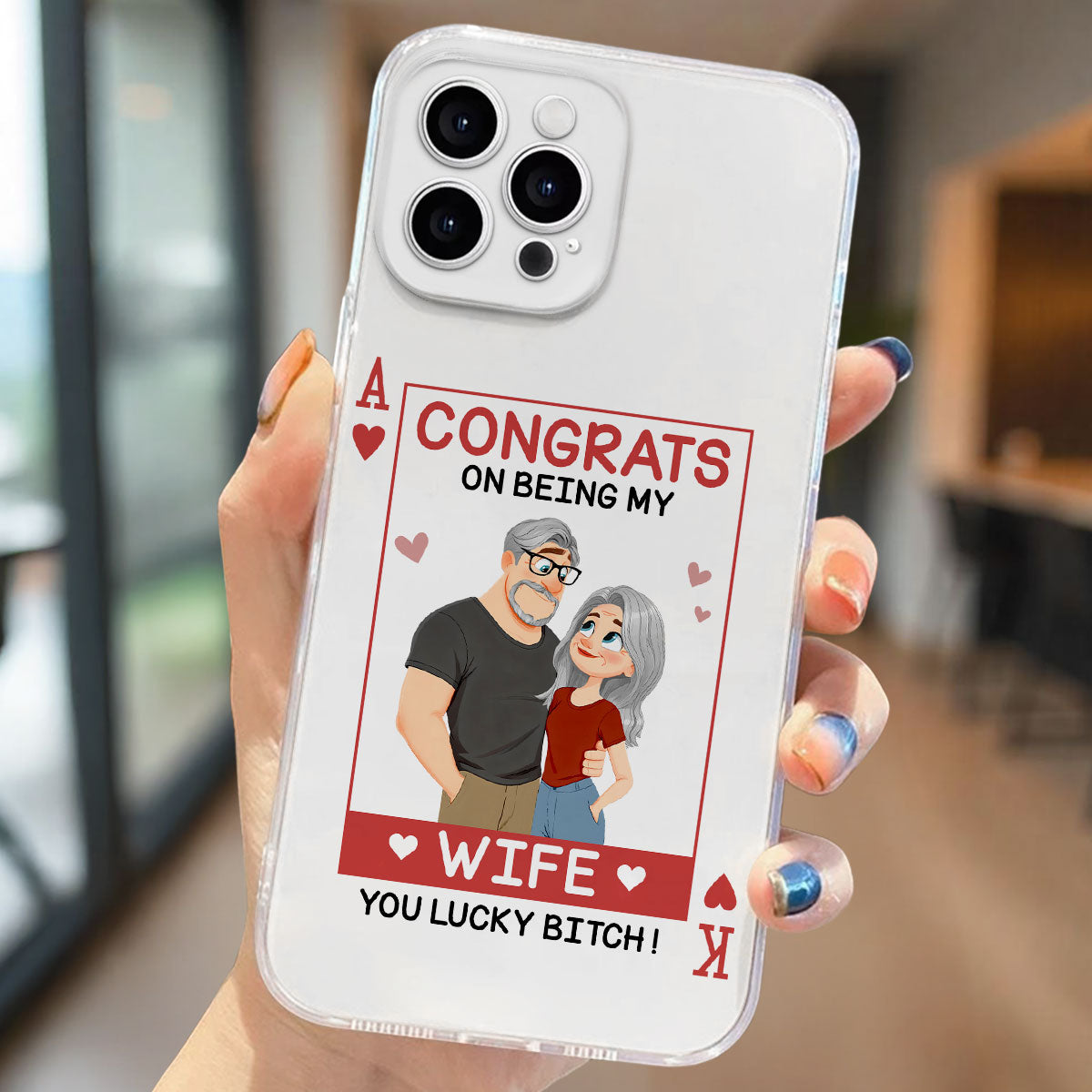 Love Is You - Personalized Phone Case