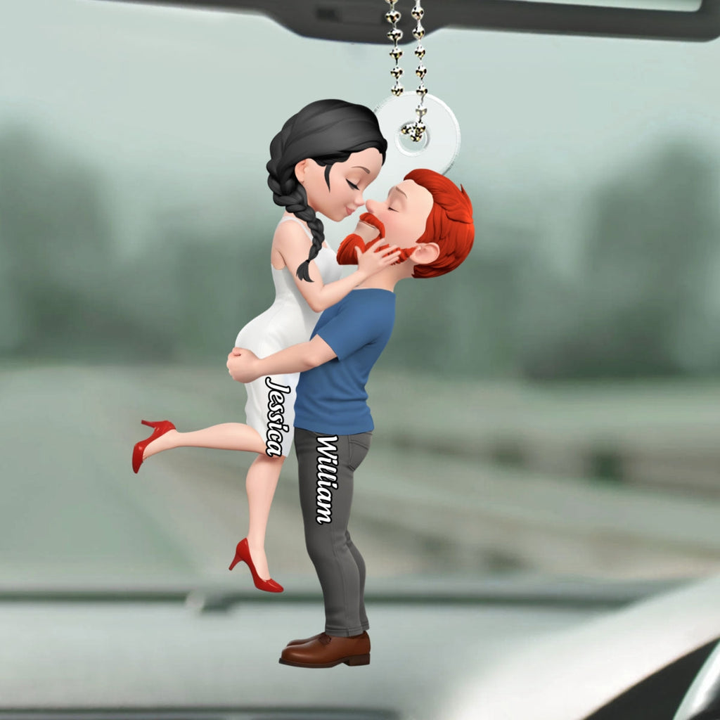 Endless Love - Personalized Car Ornament