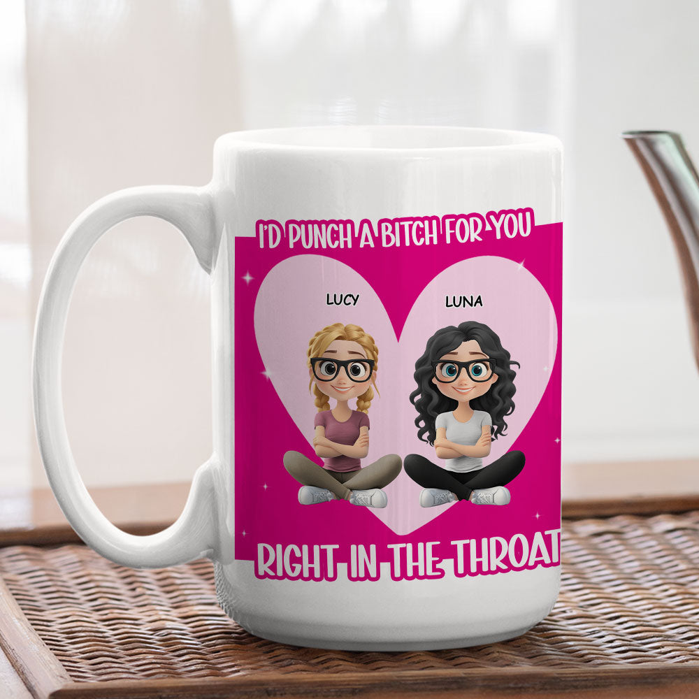Custom Best Friend, Christmas & Birthday Friendship Keepsake Gift • You Will Always Be My Best Friends - Personalized Coffee Mug