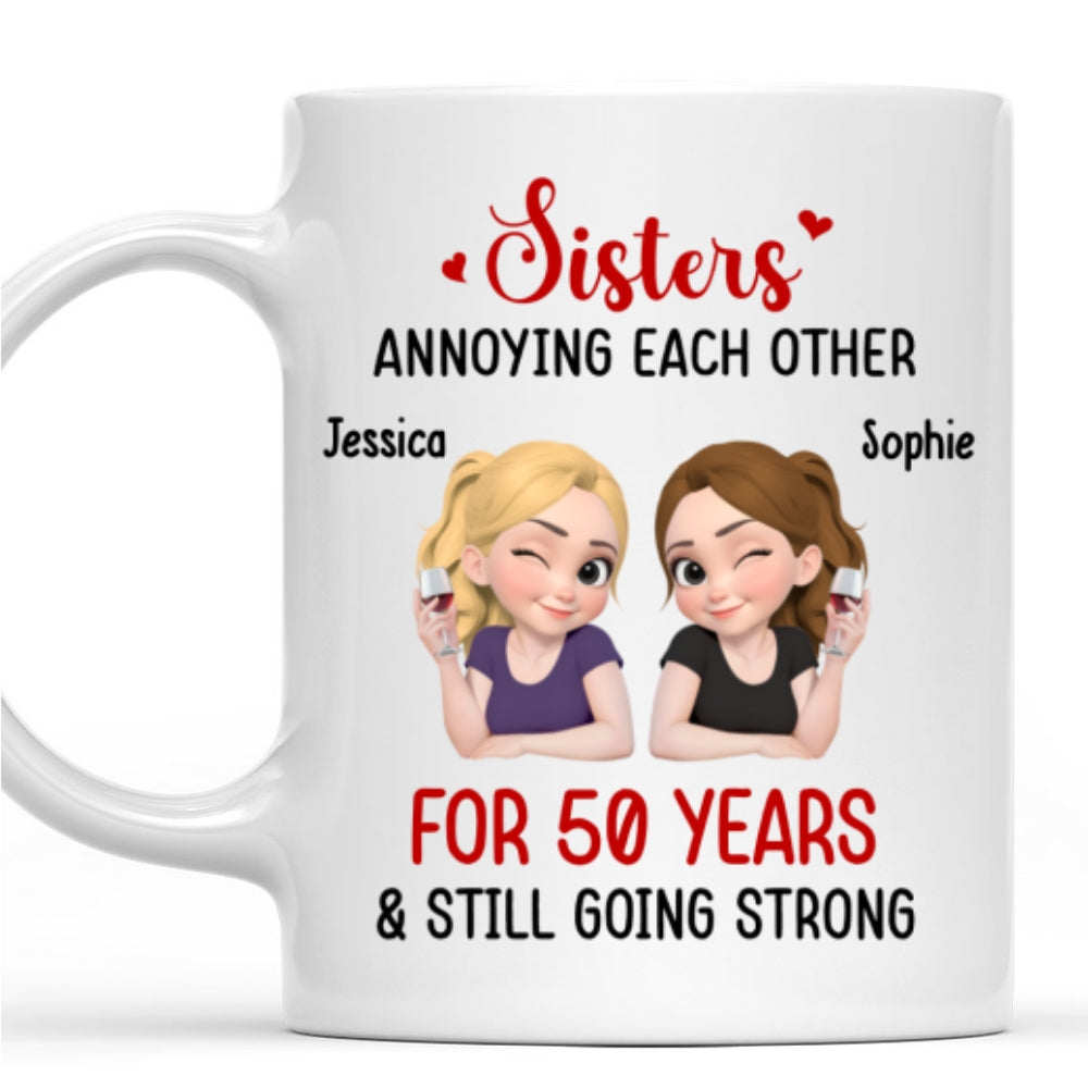 Custom Christmas & Birthday Gift For Sister • Annoying Sister - Personalized Mug