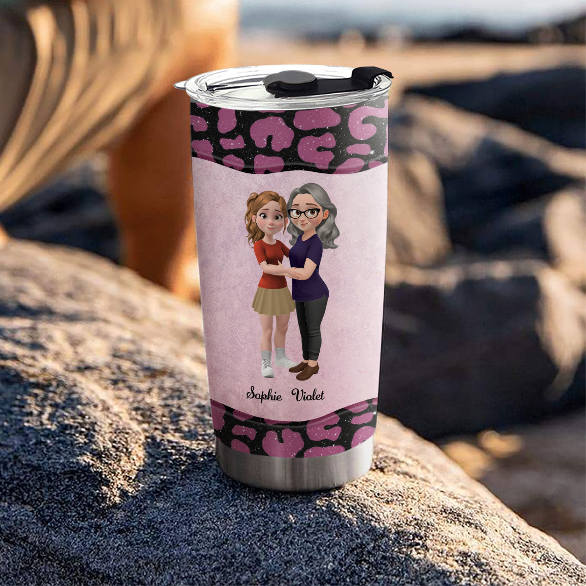 Custom Mother's Day Birthday Gifts For Mom • To My Awesome Mom - Personalized Tumbler