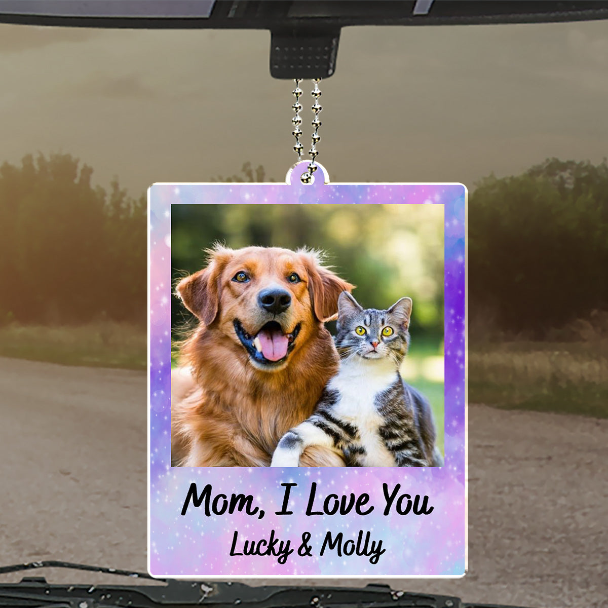 Drive Safe - Personalized Car Ornament