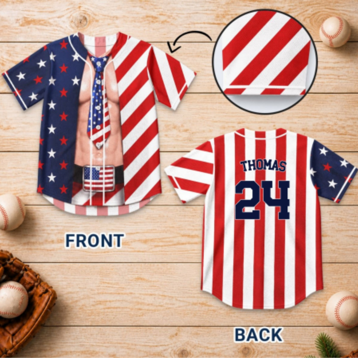 This Belly Brings Home Runs - Personalized Unisex Baseball Jersey 