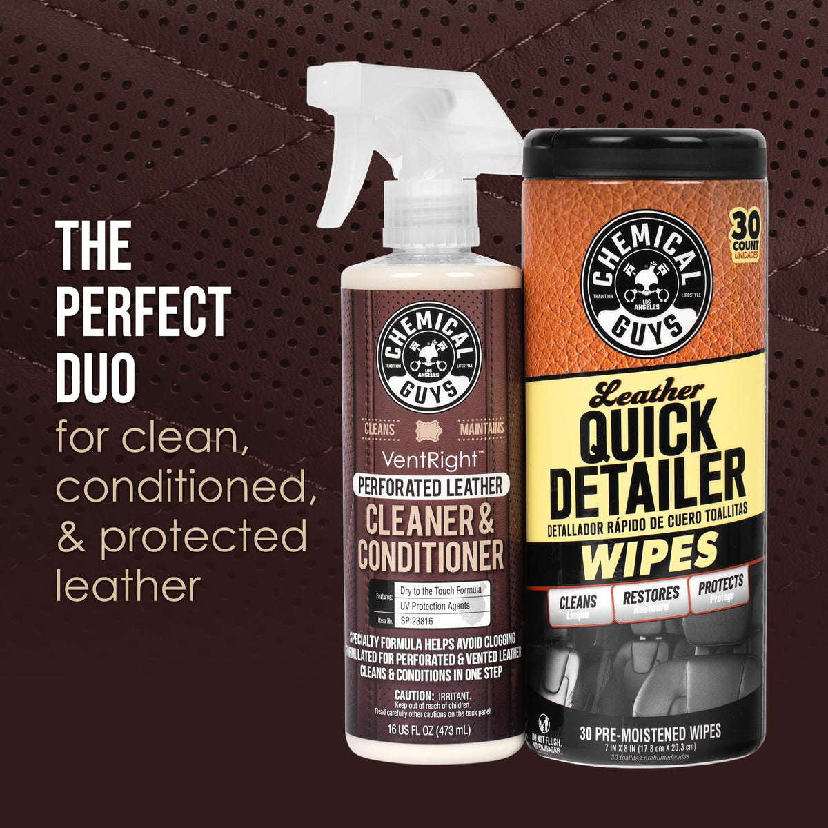 Perforated Leather Quick Detail Kit - image 2