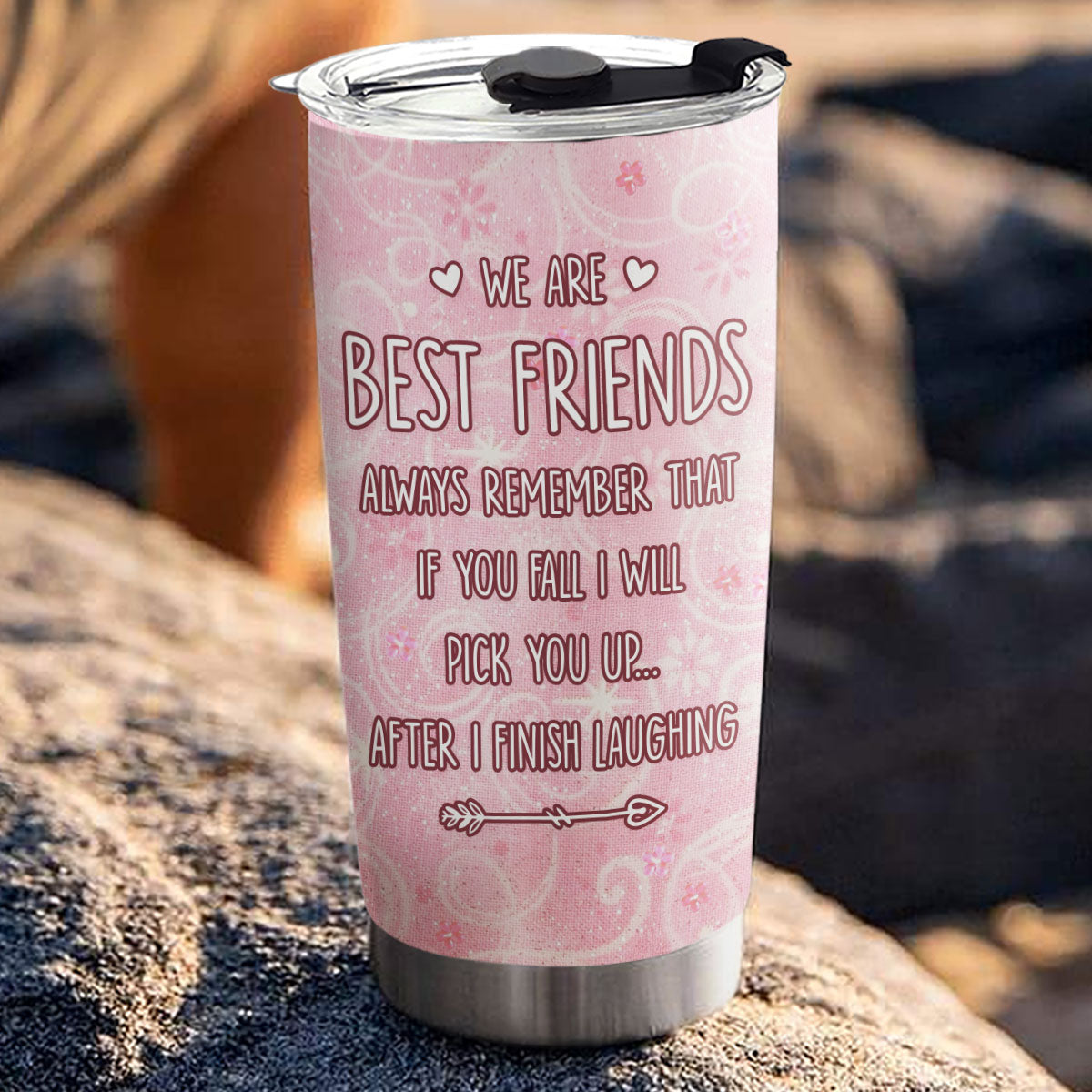 Custom Christmas Birthday Gifts For Best Friend • I Will Pick You After - Personalized Tumbler