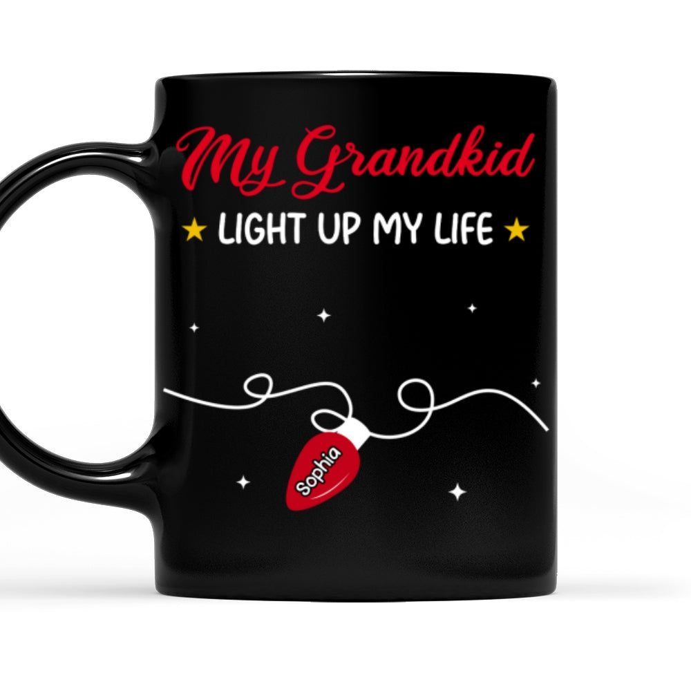 Custom Christmas & Birthday Gift For Grandma • Grandma Life - Personalized Coffee Mug