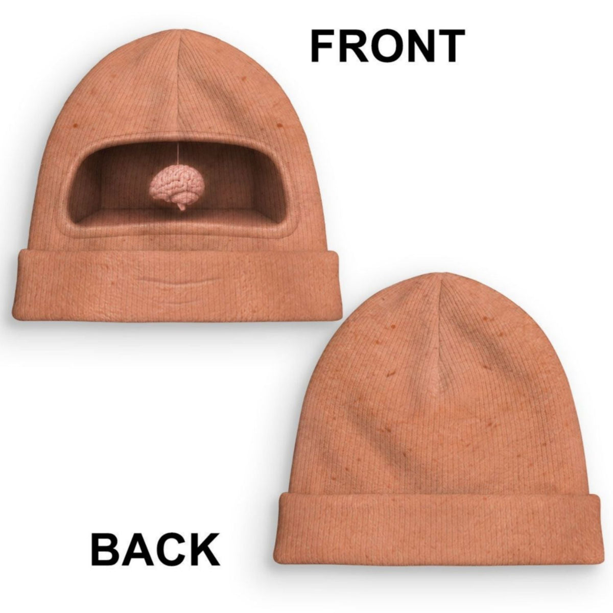 Big Head - Personalized Knit Beanie Hat