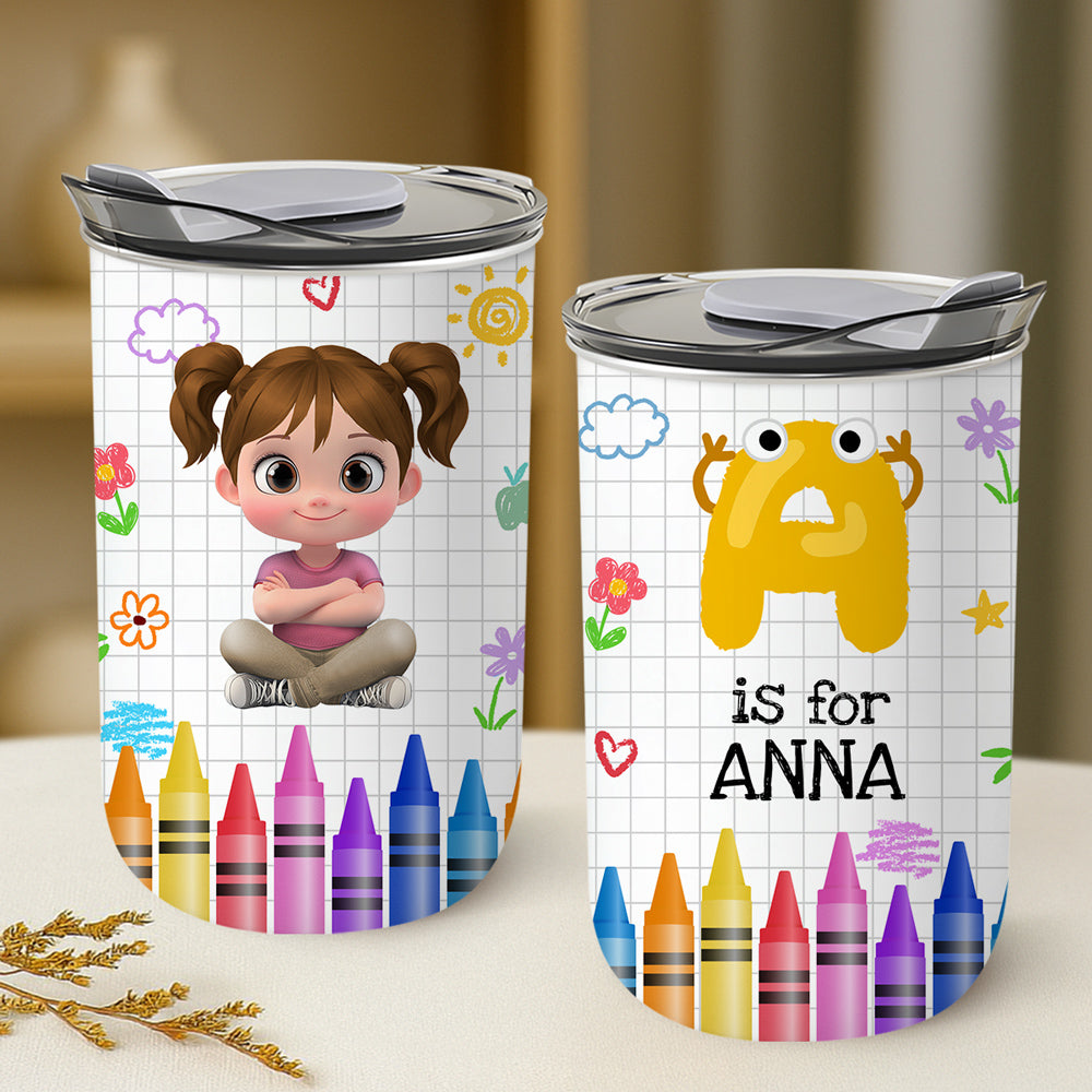 Custom Christmas Birthday Gifts For Children • Lovely Baby - Personalized 10oz Tumbler