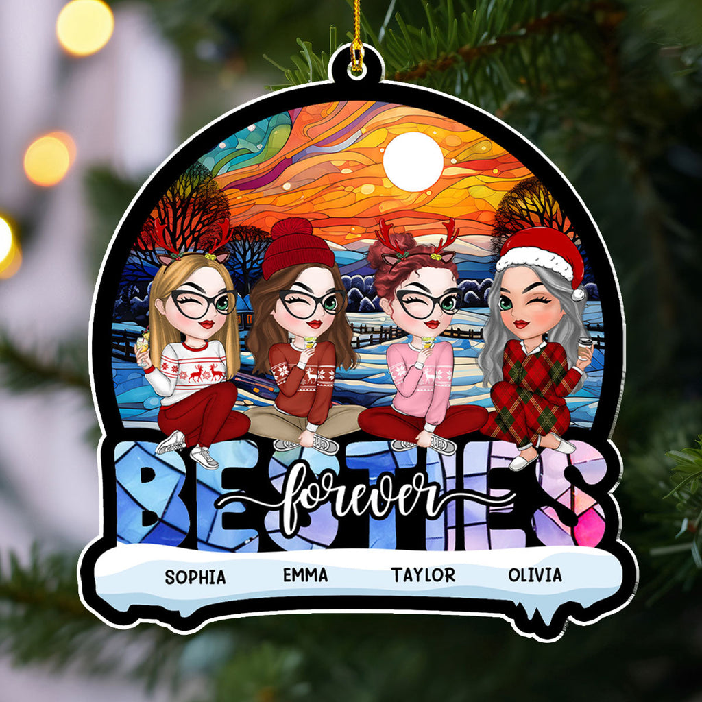 Custom Keepsake Christmas Ornament •  Together Forever - Personalized Acrylic Ornament