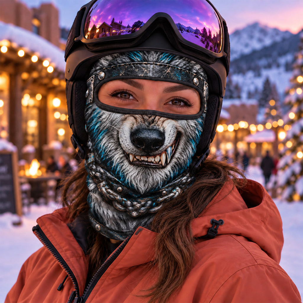 Custom Funny 3D Face Balaclava, Gag Gift For Ski Lovers & Friends • Funny Weirdos Hit The Snow - Personalized Ski Mask