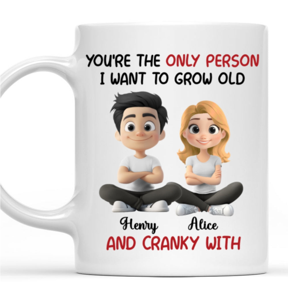 Custom Anniversary Keepsake Gifts For Couple • The Only One - Personalized Coffee Mug