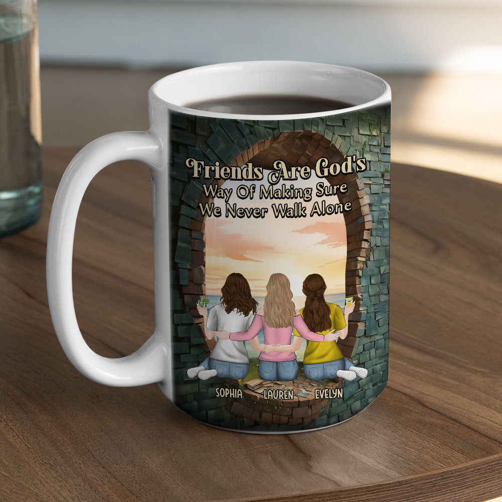 Custom Best Friend, Christmas & Birthday Friendship Keepsake Gift • Friendship On Another Level - Personalized Coffee Mug