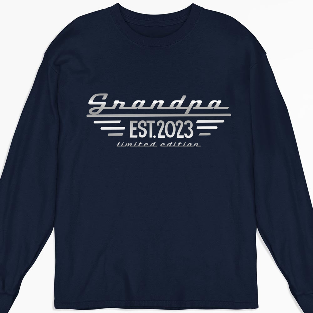 Custom Father's Day, Special Gift for Dad & Grandpa • Grandpa Established - Personalized Shirt