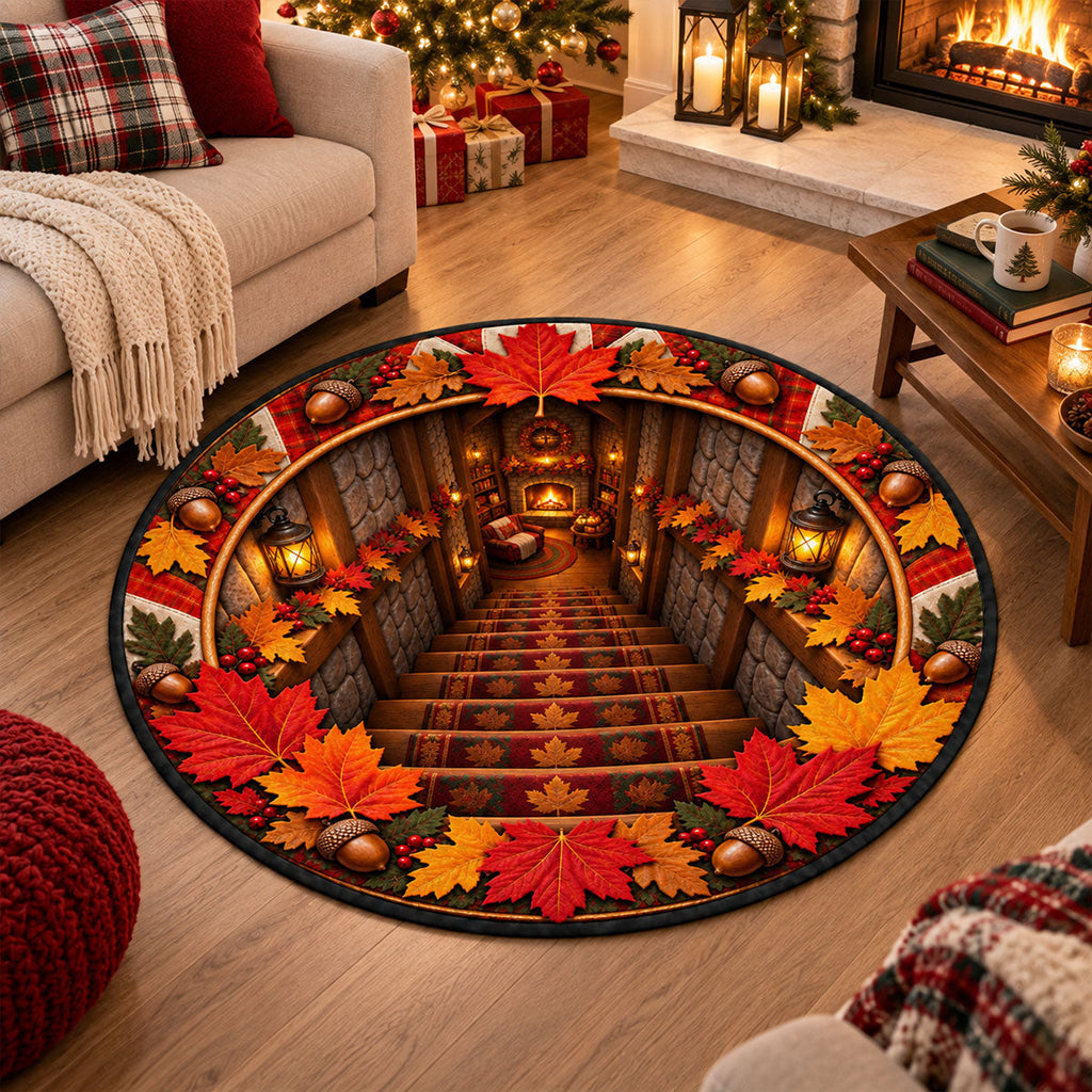 Fall Harvest - Personalized Quilted Mat