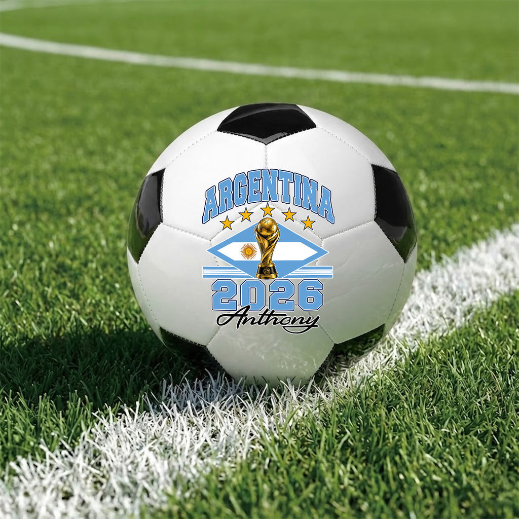 Our Trophy - Personalized Soccer Ball
