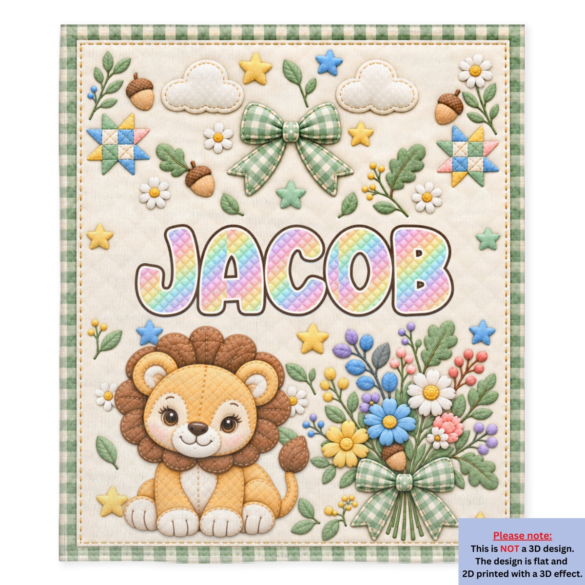 A Little Garden Of Love - Personalized Fleece Blanket