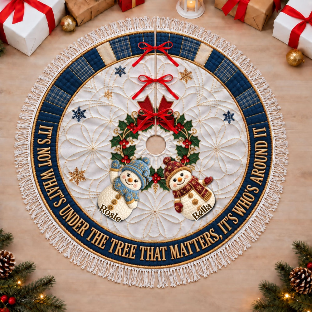 Together This Christmas - Personalized Tree Skirt