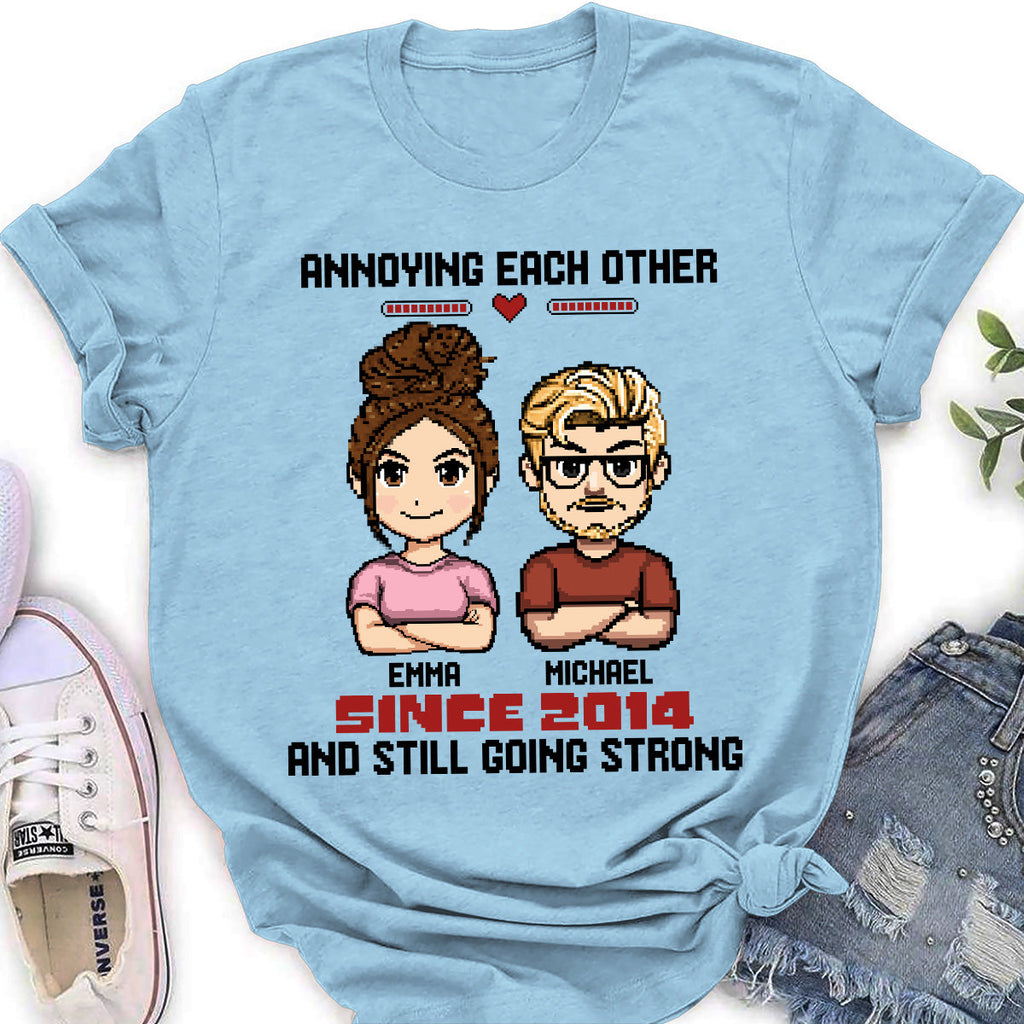 Custom Christmas Anniversary Keepsake Gifts For Husband • Annoying For Years - Personalized Shirt