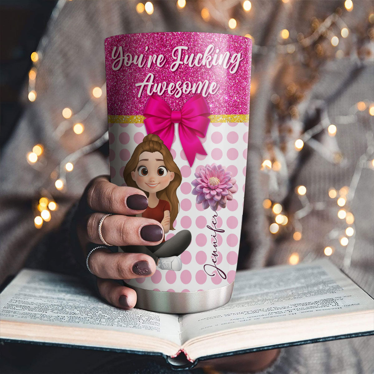 Custom Christmas Birthday Gifts For Best Friend • You Are Awesome My Friend - Personalized Tumbler