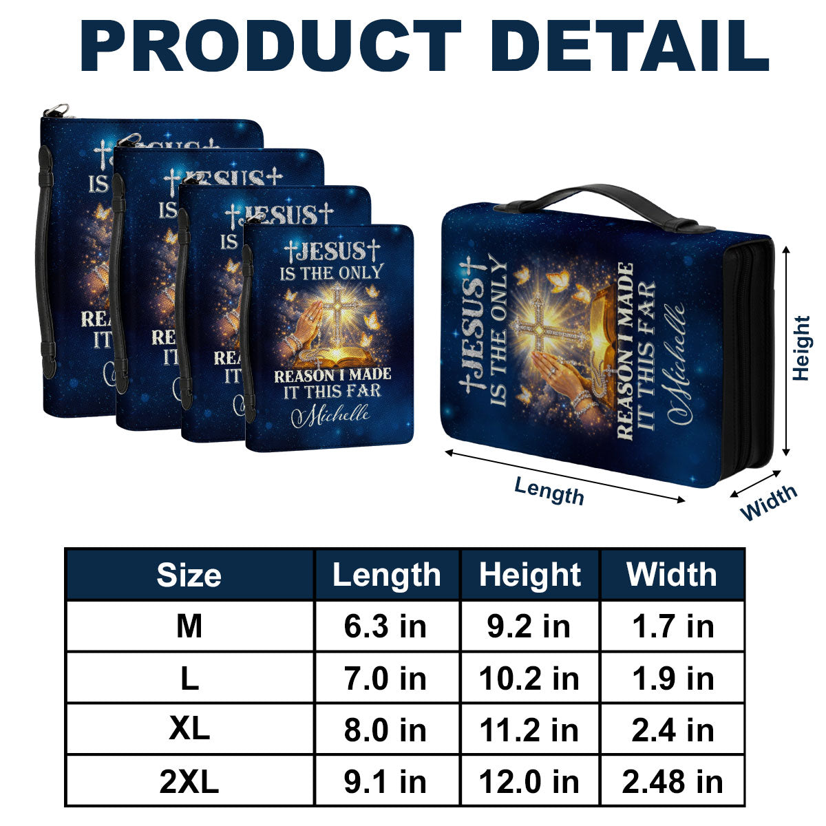 The Only Reason - Personalized Bible Cover