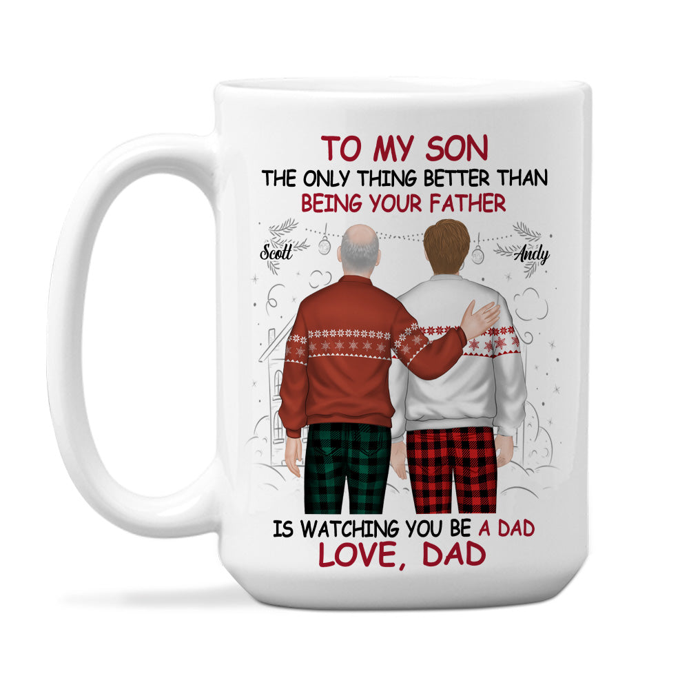 Custom Christmas & Birthday Gift for Son • The Wonderful Gift - Personalized Coffee Mug