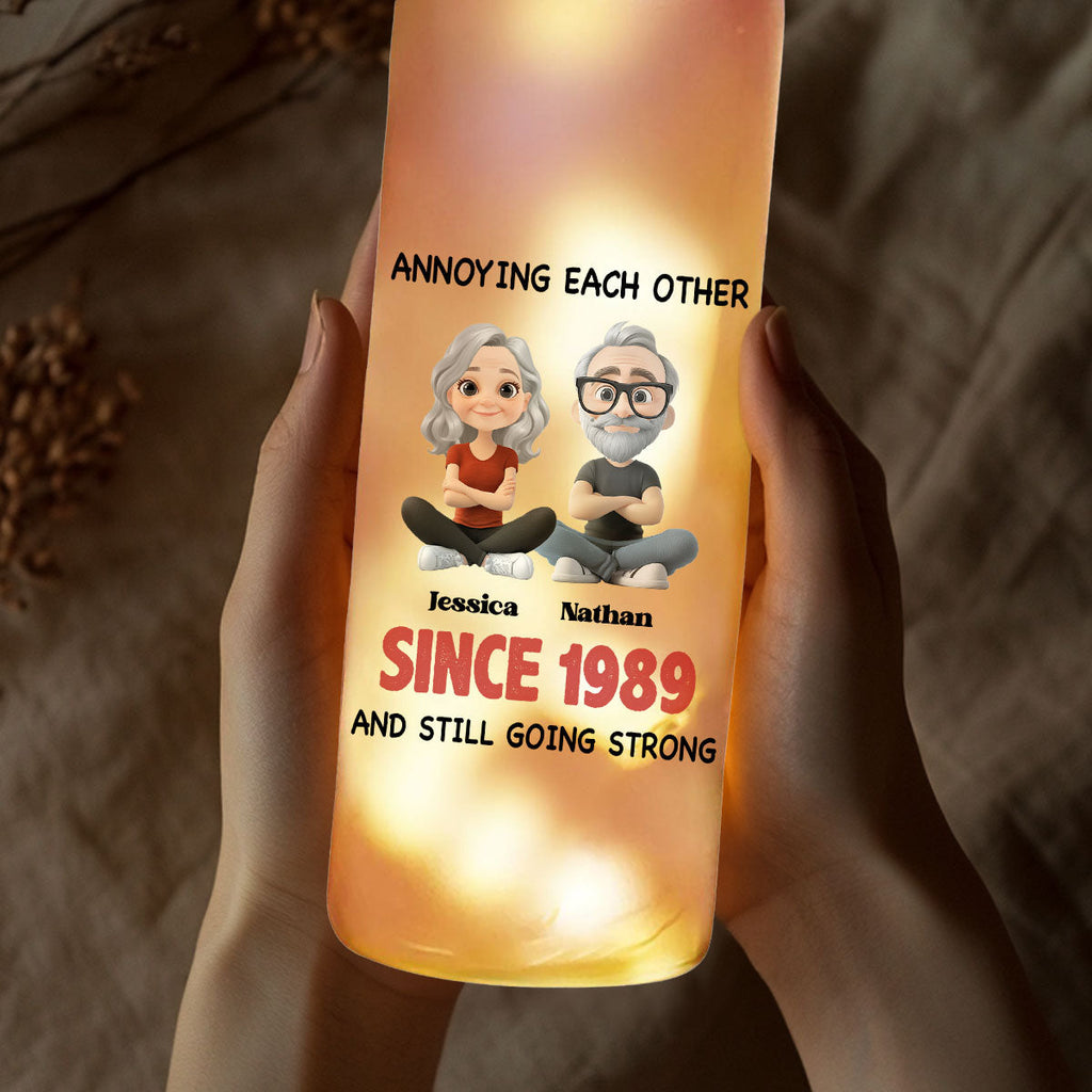 Together Forever - Personalized Bottle Lamp