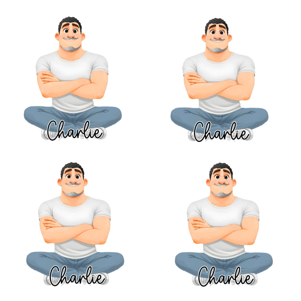 The Family - Personalized Acrylic Magnet
