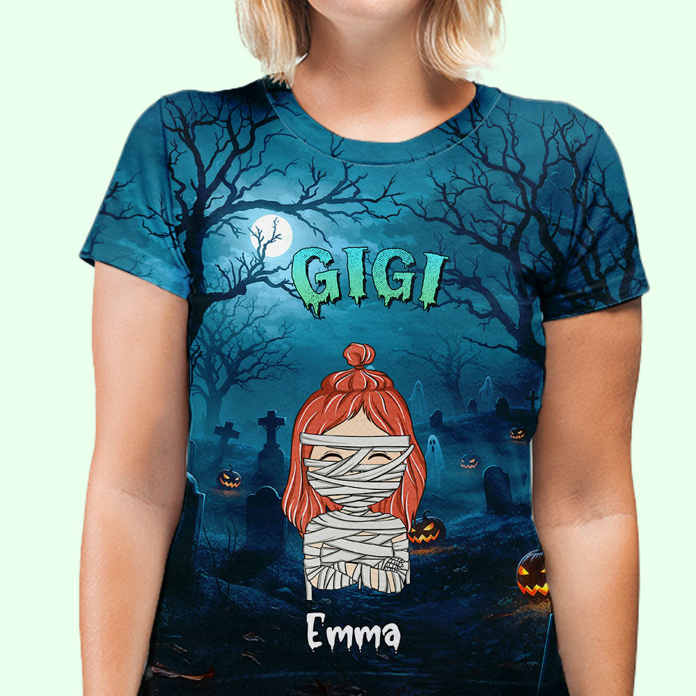 Granny Of My Babies - Personalized All-over-print T-shirt