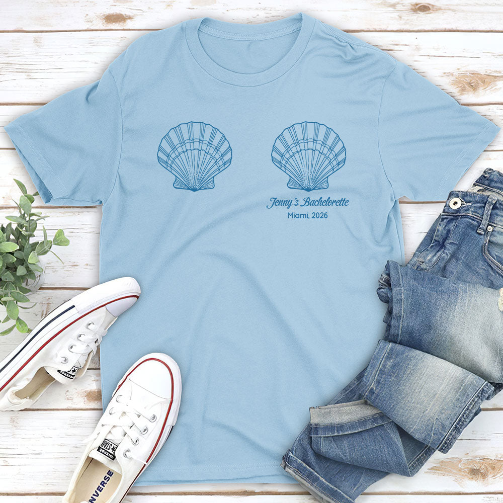 Custom Best Friend, Christmas & Birthday Friendship Keepsake Gift • Bach Vibes Only Babe - Personalized Shirt