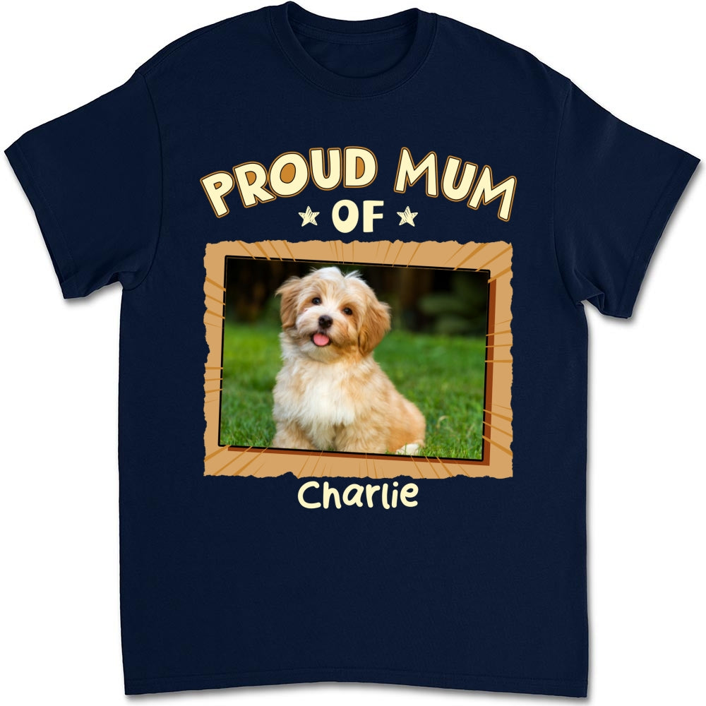 Custom Photo Christmas & Birthday Keepsake Gift • Proud Dad For Sure Photo - Personalized Shirt - Sweatshirt